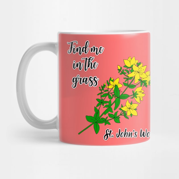 Find me in the grass St. Johns Wort by Kamila's Ideas